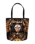 'Mettalicat' Personalized Tote Bag