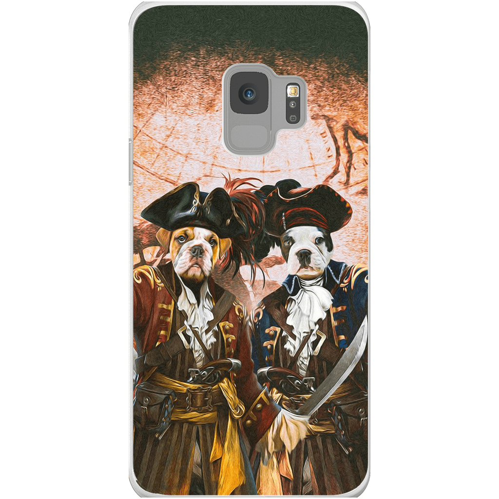 &#39;The Pirates&#39; Personalized 2 Pet Phone Case