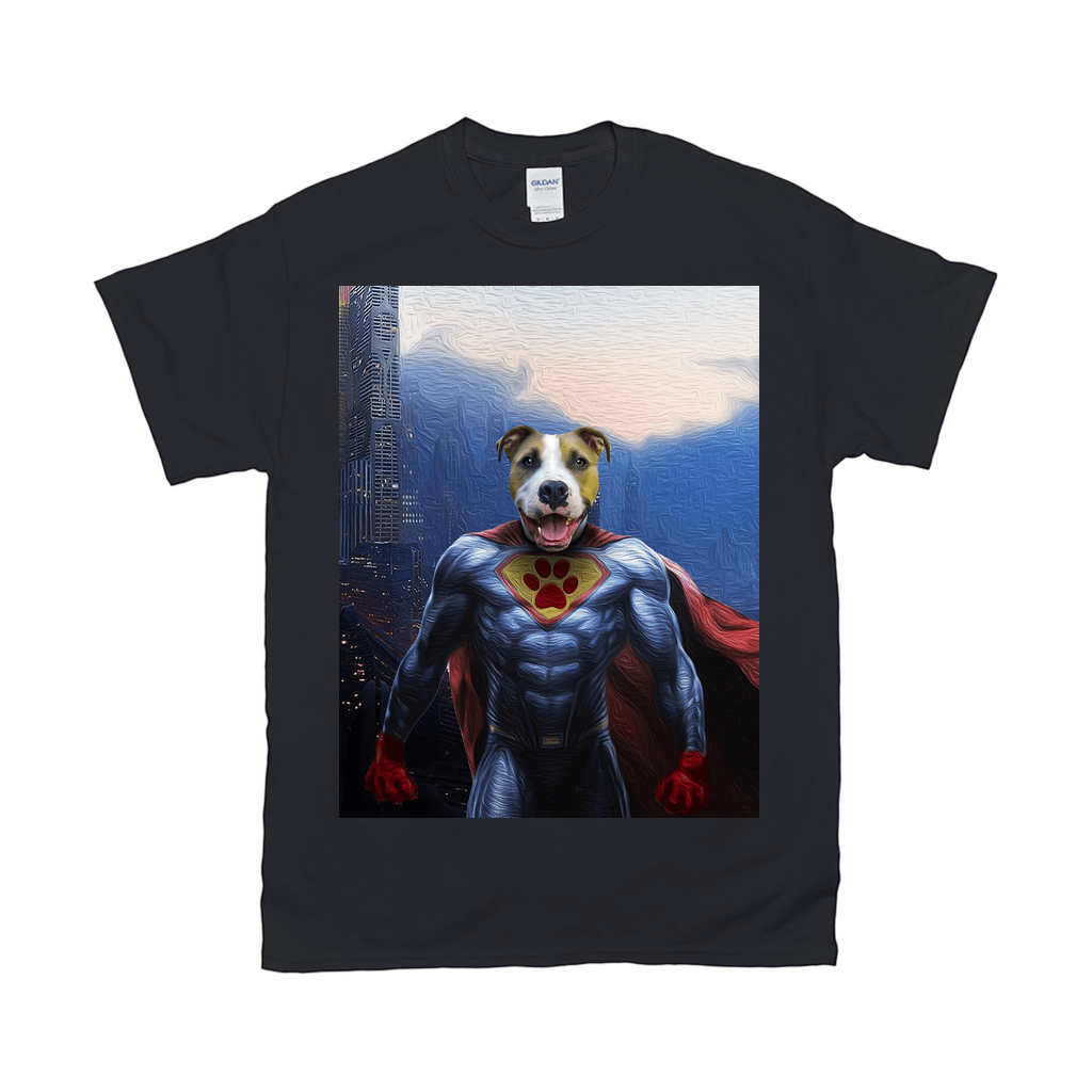 Camiseta personalizada para mascotas &#39;Super Dog&#39; 