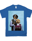 'Step Doggo & Doggette' Personalized 2 Pet T-Shirt