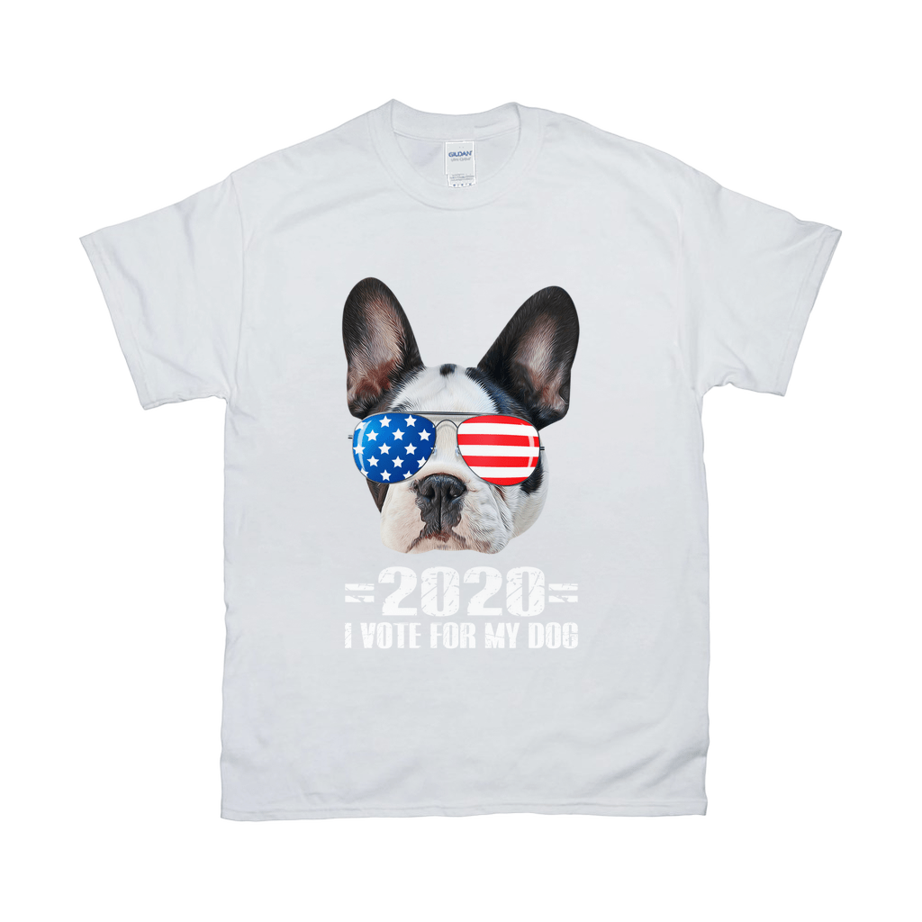 &#39;2020 I Vote For My Dog&#39; Personalized Pet T-Shirt