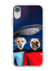 'Doggo-Trek' Personalized 2 Pet Phone Case