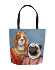 'Queen and Archduchess' Personalized 2 Pet Tote Bag