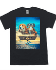 Camiseta personalizada para 2 mascotas 'Top Paw' 