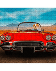 'The Classic Paw-Vette' Personalized Pet Puzzle