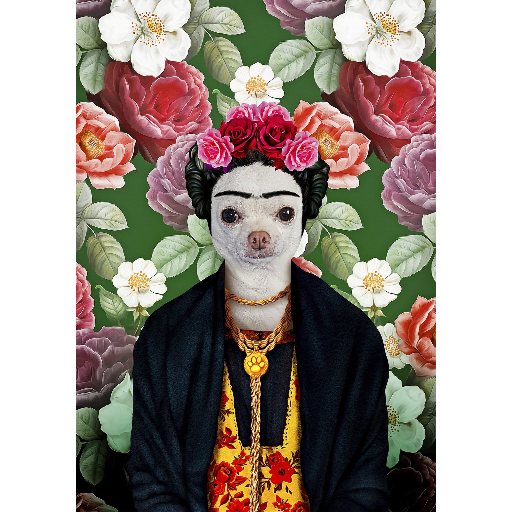 Retrato digital &#39;Fridda Doggo&#39;