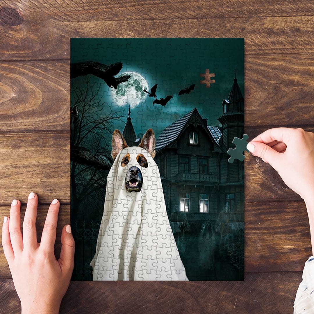 &#39;The Ghost&#39; Personalized Pet Puzzle