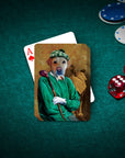 'The Golfer' Personalized Pet Playing Cards