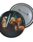 Star Woofers Pin Personalizado 3 Mascotas 
