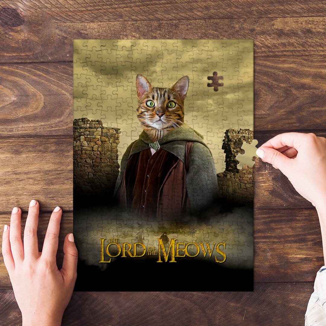 &#39;Lord of the Meows&#39; Personalized Pet Puzzle
