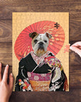 'Memoirs of Doggeisha' Personalized Pet Puzzle