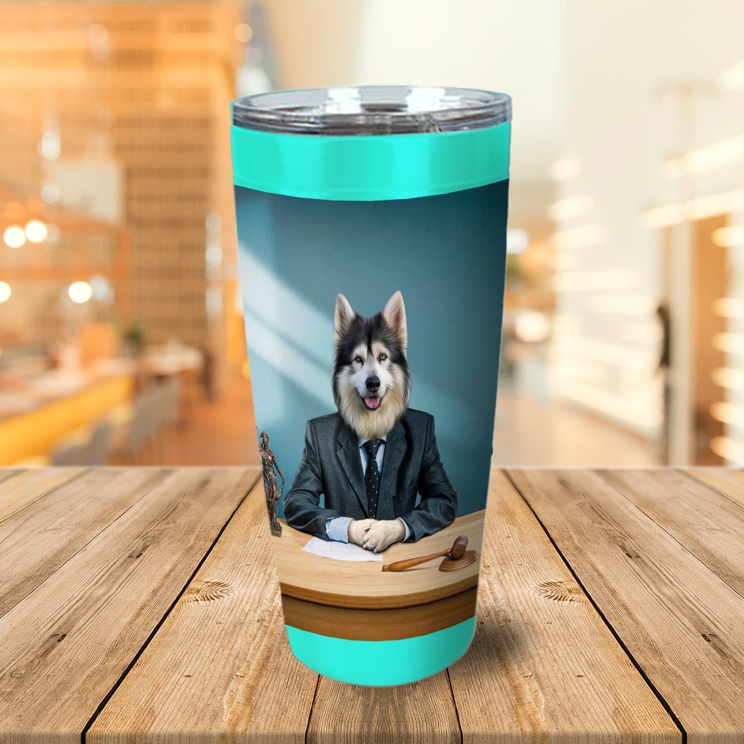 &#39;The Lawyer&#39; Personalized Tumbler