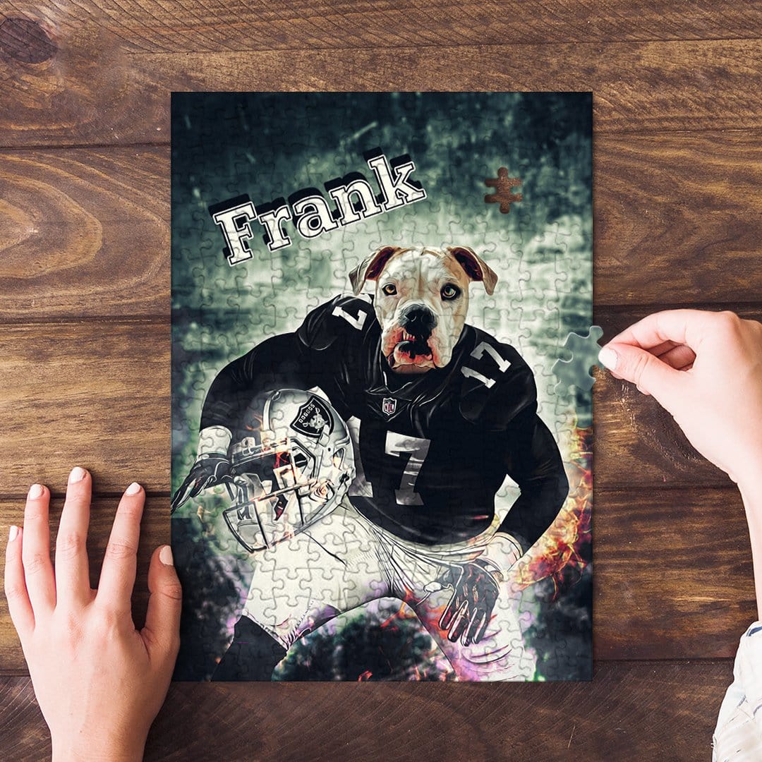 &#39;Oakland Doggos&#39; Personalized Pet Puzzle