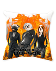 'Charlie's Doggos' Personalized 3 Pet Throw Pillow