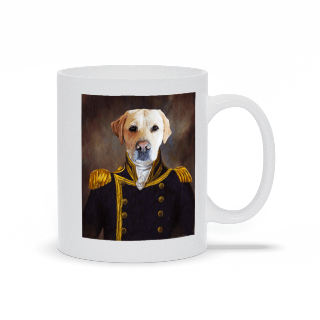 The Captain Custom Pet Mug
