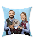 'Step Doggo/Humans' Personalized Throw Pillow