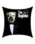Cojín personalizado para mascotas 'The Dogfather'