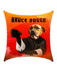 'Bruce Doggo' Personalized Pet Throw Pillow