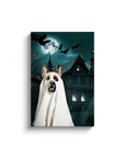 'The Ghost' Personalized Pet Canvas