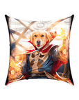 'Dawgtor Strange' Personalized Pet Throw Pillow