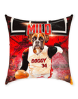 'Doggo Heat' Personalized Pet Throw Pillow