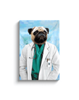 'The Doctor' Personalized Pet Canvas