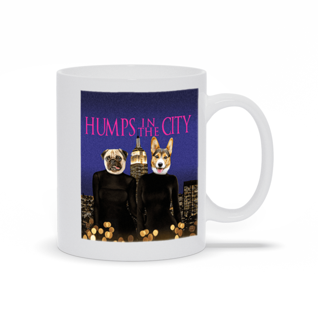 &#39;Humps in the City&#39; Personalized 2 Pet Mug