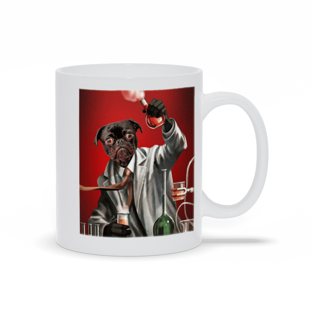 &#39;The Mad Scientist&#39; Personalized Pet Mug