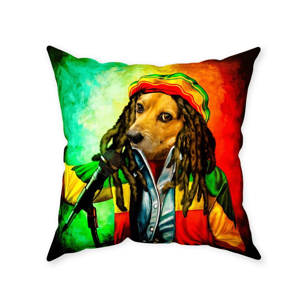 &#39;Dog Marley&#39; Personalized Pet Throw Pillow
