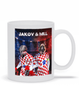'Croatia Doggos' Personalized 2 Pet Mug