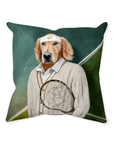 'The Tennis Player' Personalized Pet Throw Pillow