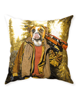 'The Hunter' Personalized Pet Throw Pillow