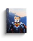'Super Dog' Personalized Pet Canvas