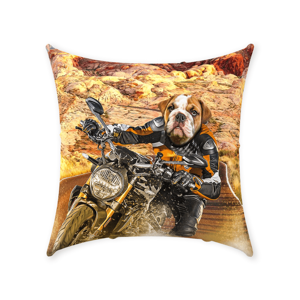&#39;Dogati&#39; Personalized Pet Throw Pillow