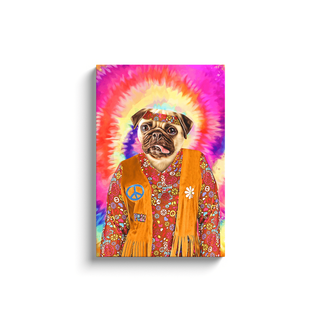 &#39;The Hippie (Female)&#39; Personalized Canvas