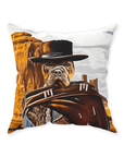 'The Good the Bad and the Fury' Personalized Pet Throw Pillow