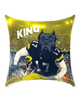 'Iowa Doggos' Personalized Pet Throw Pillow