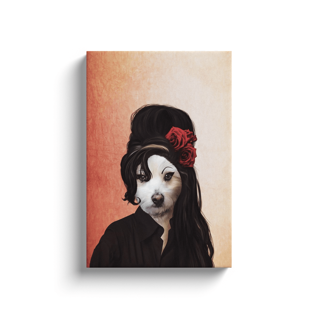 &#39;Amy Doghouse&#39; Personalized Pet Canvas