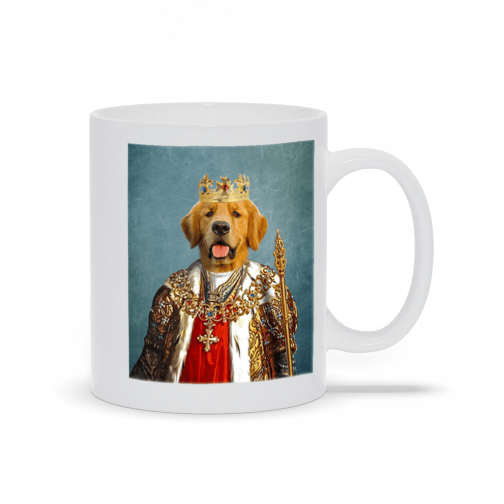 &#39;The King&#39; Custom Pet Mug