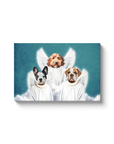 '3 Angels' Personalized Pet Canvas