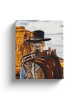 'The Good the Bad and the Furry' Personalized Pet Canvas