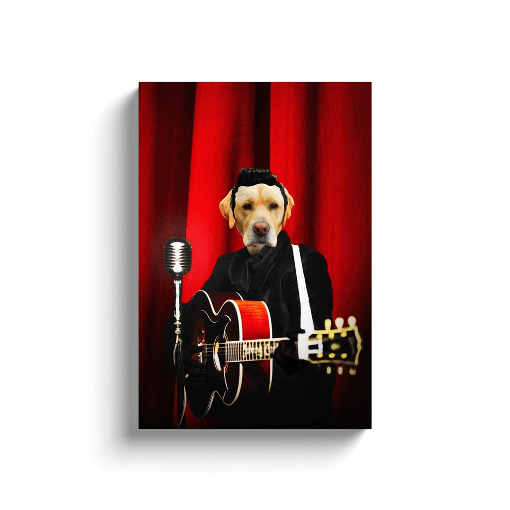 &#39;Doggy Cash&#39; Personalized Pet Canvas