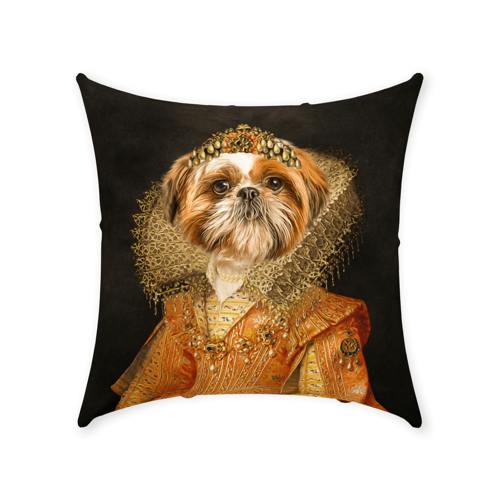 &#39;The Victorian Princess&#39; Personalized Pet Throw Pillow