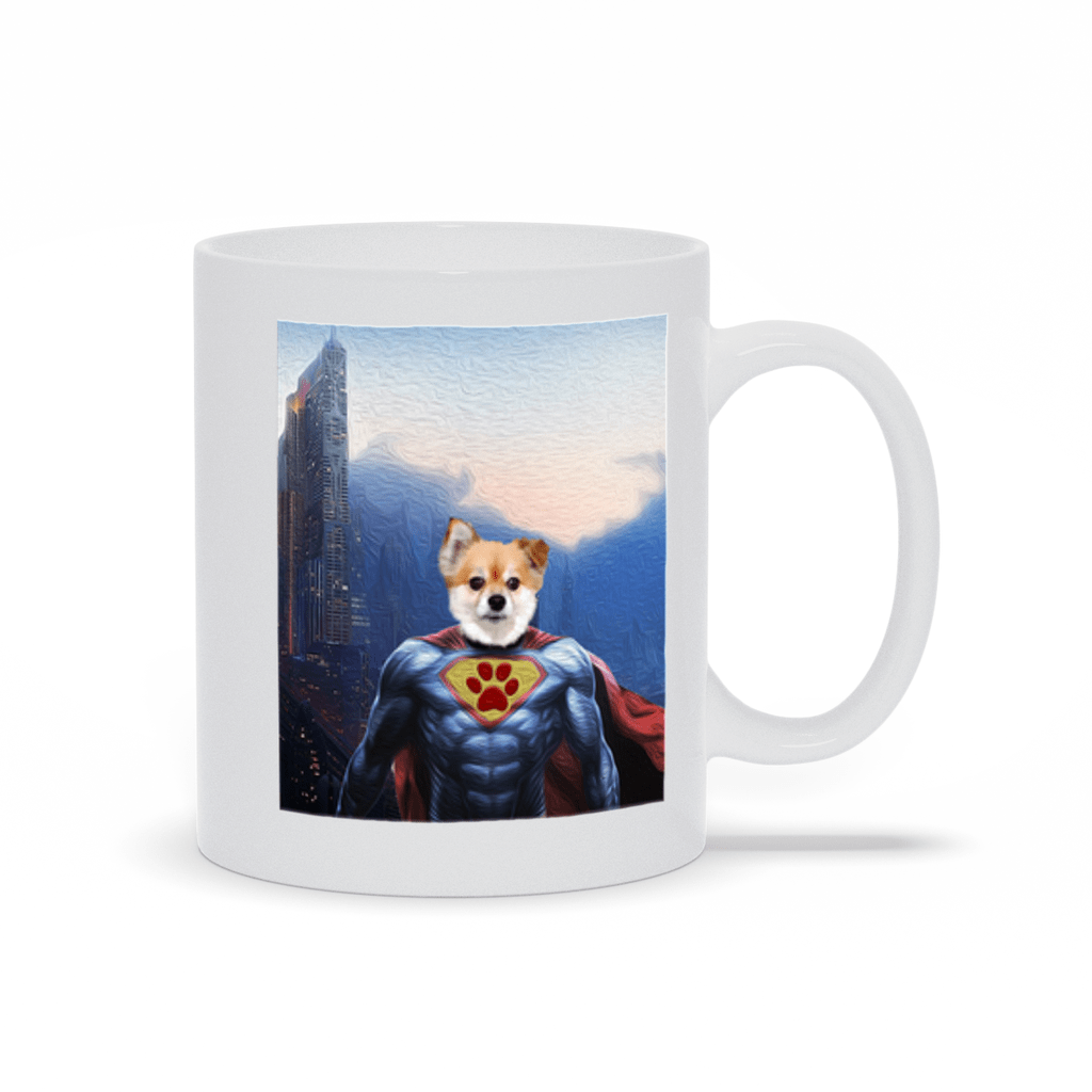&#39;Super Dog&#39; Custom Pet Mug
