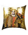 'The Hunter' Personalized Pet Throw Pillow