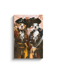 'The Pirates' Personalized 2 Pet Canvas