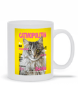 Taza personalizada para mascotas 'Catmopolitan'