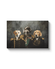'The Brigade' Personalized 3 Pet Canvas