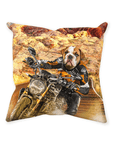 'Dogati' Personalized Pet Throw Pillow