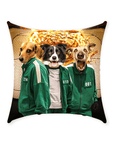 'Squid Paws' Personalized 3 Pet Throw Pillow